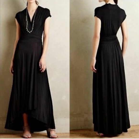 Maeve Bristol Black Maxi Dress - Picture 5 of 5